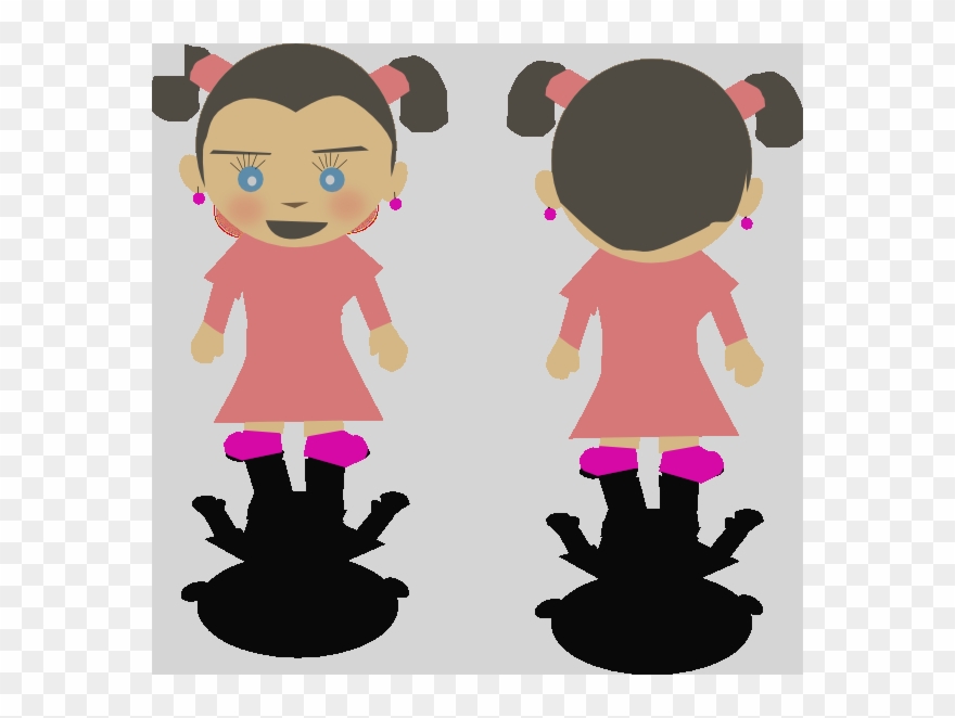 Little Girl Cartoon Clipart