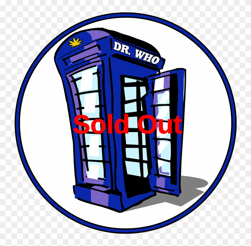 Currently Sold Out, Please Check Back Soon - Cartoon Phone Booth Clipart