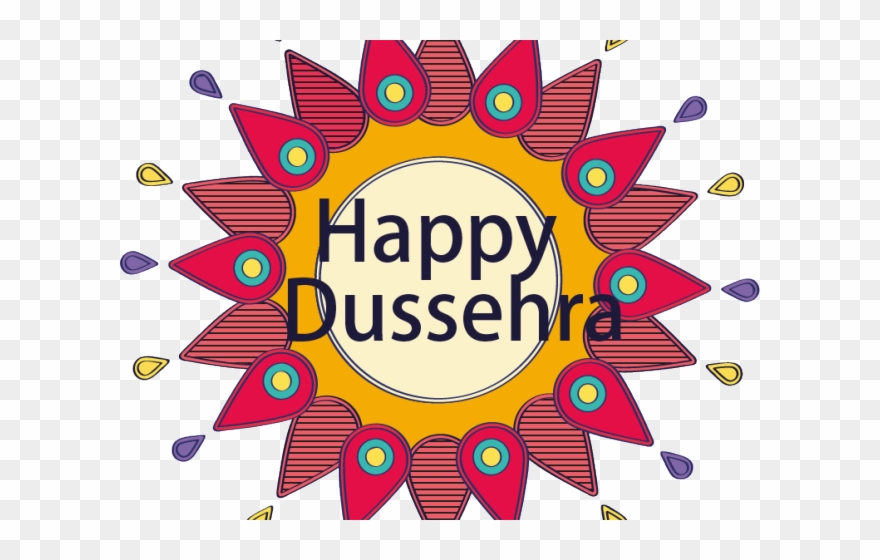 Dussehra Clipart Happy - Happy Dussehra 2018 Gif - Png Download