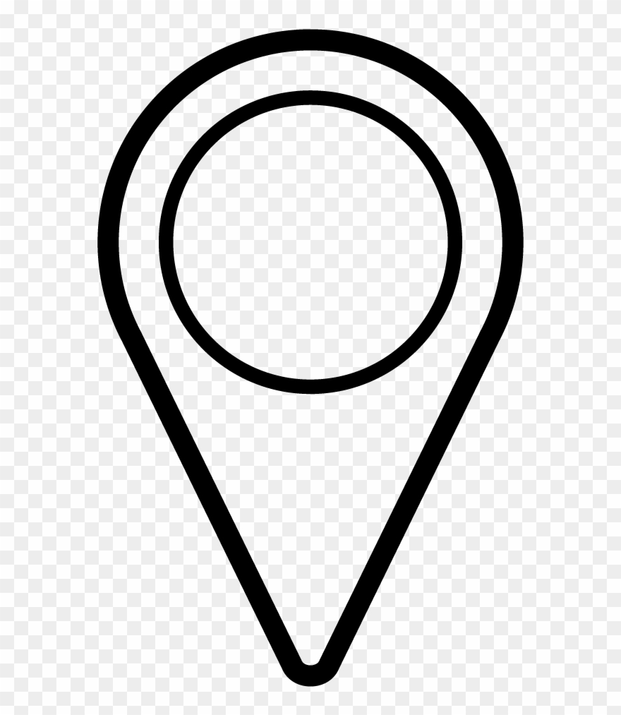 Geographic Information System - Line Art Clipart