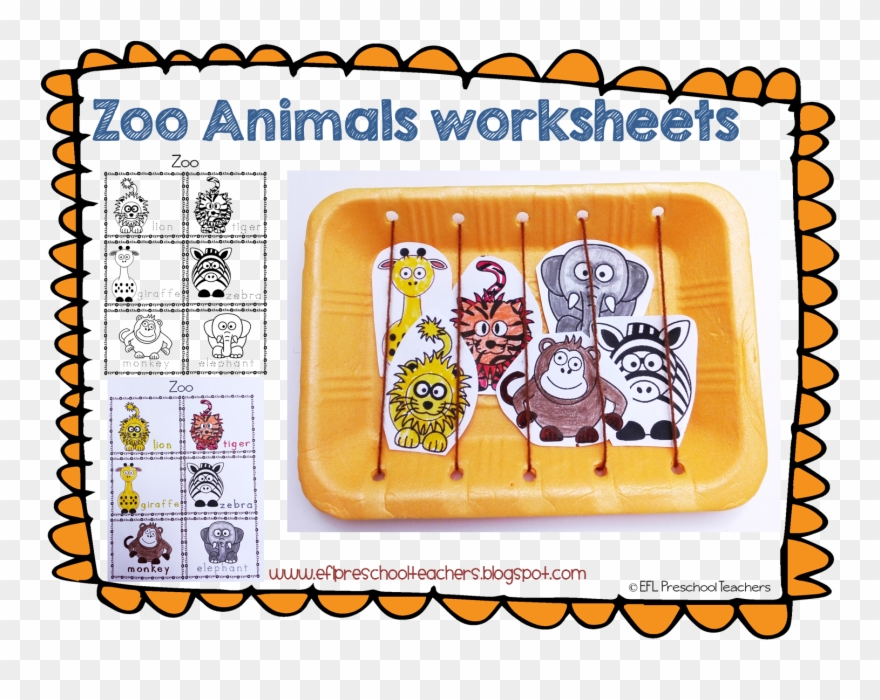 After The Ws Is Done, Students Cut All The Giraffes - Cartoon Zebra Clipart