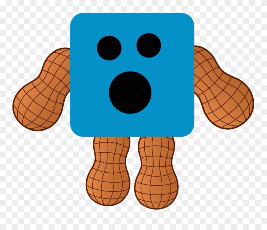 Blue Nut - Cartoon Clipart