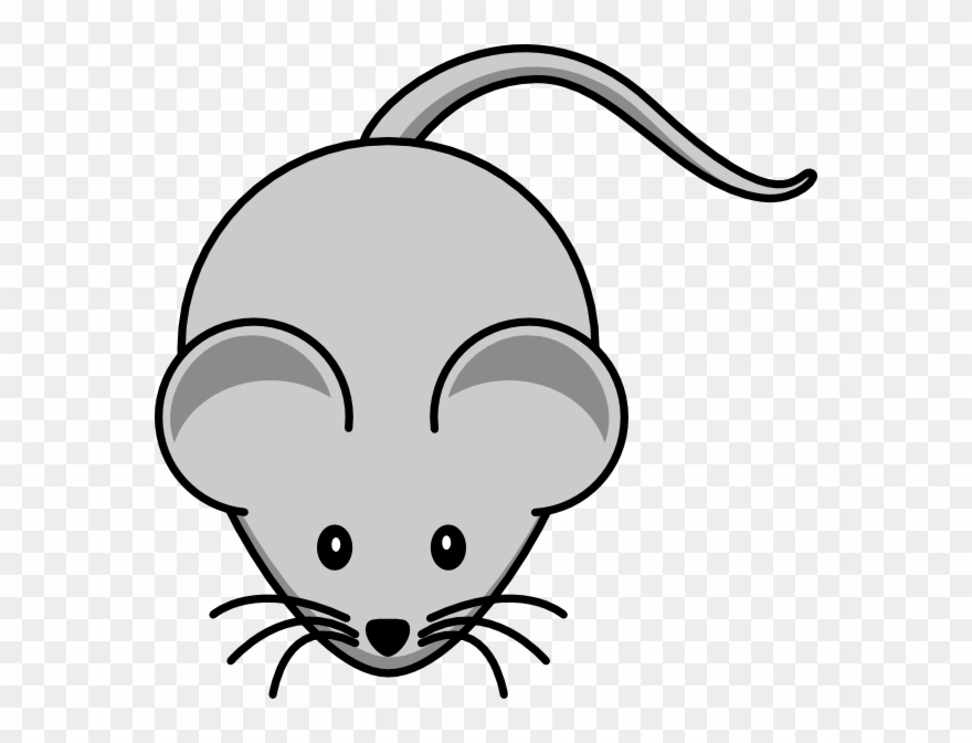 Clipart Of Neutral, 2 Ear And 2 Mouse - House Cartoon Mouse - Png Download