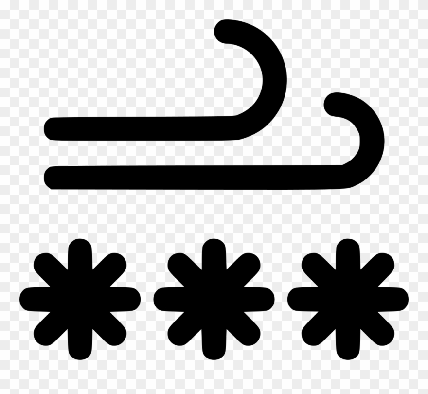 Wind Snow Comments Clipart