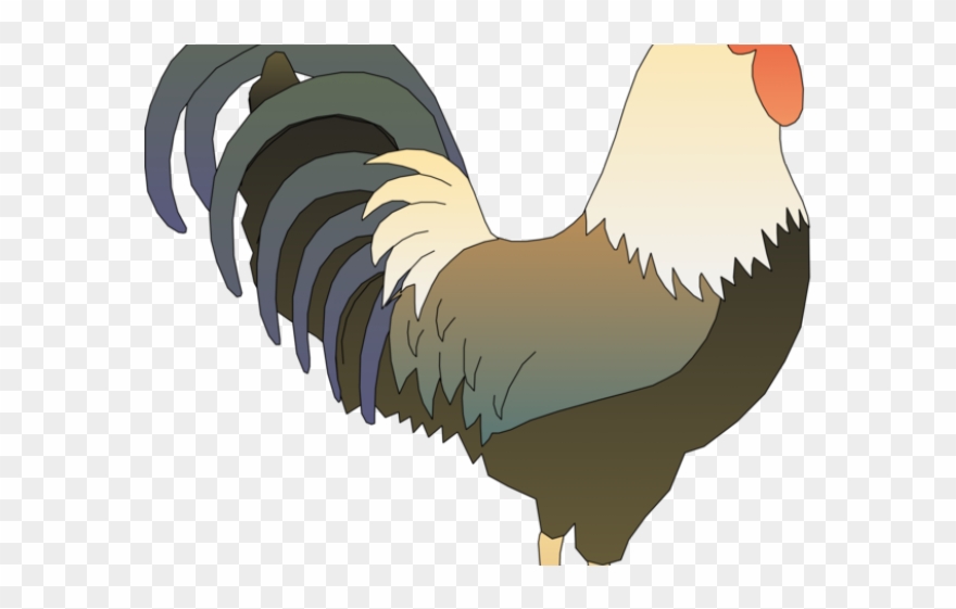 Chick Clipart Rooster - Animated Picture Of A Cock - Png Download