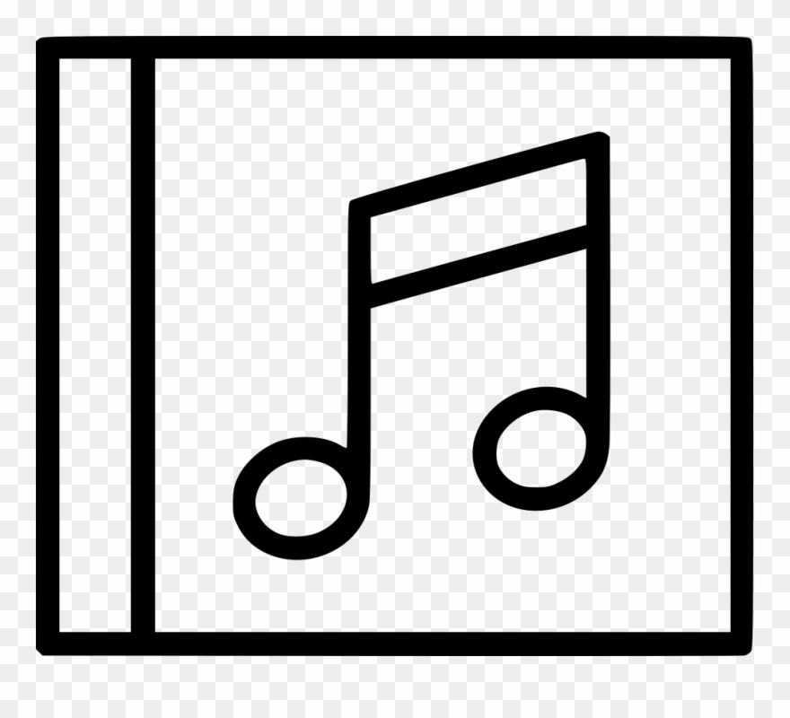 Png File - Music Icon Black And White Clipart