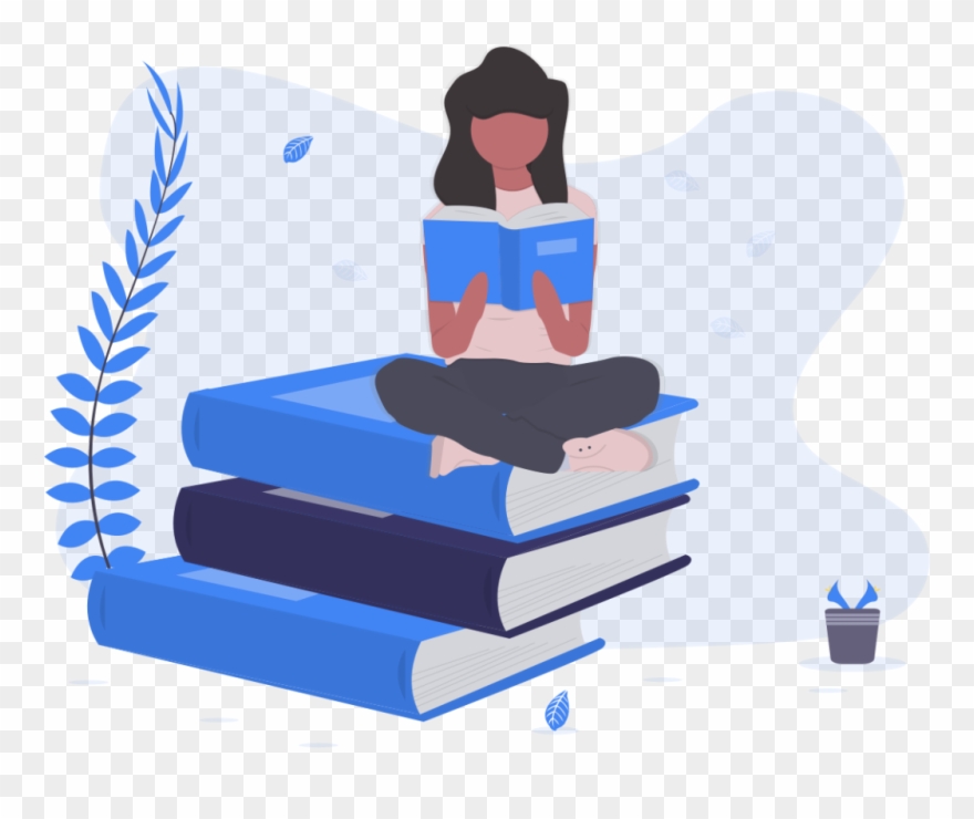 Cite In Any Style - Book Lover Illustration Clipart