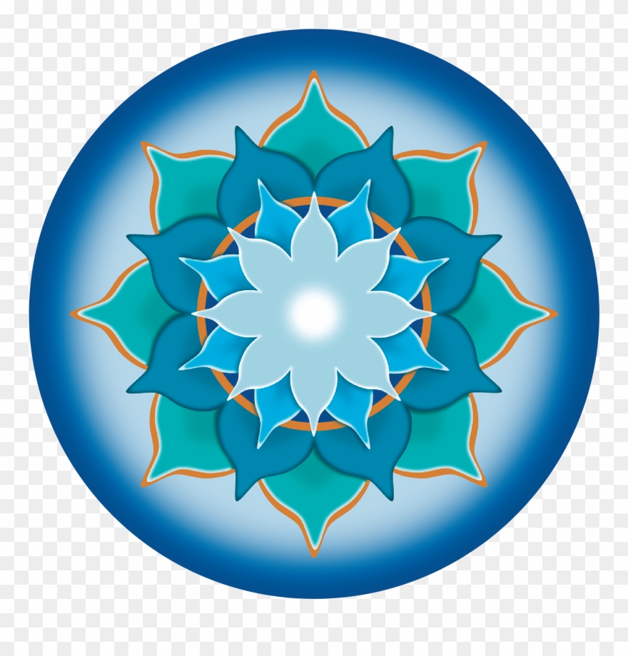 Blue Lotus Chai Mandala - Blue Lotus Chai Logo Clipart