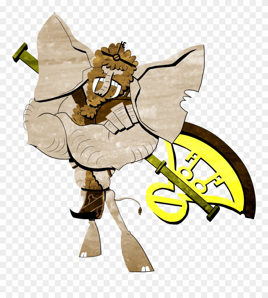 Barrel The Barbarian - Illustration Clipart