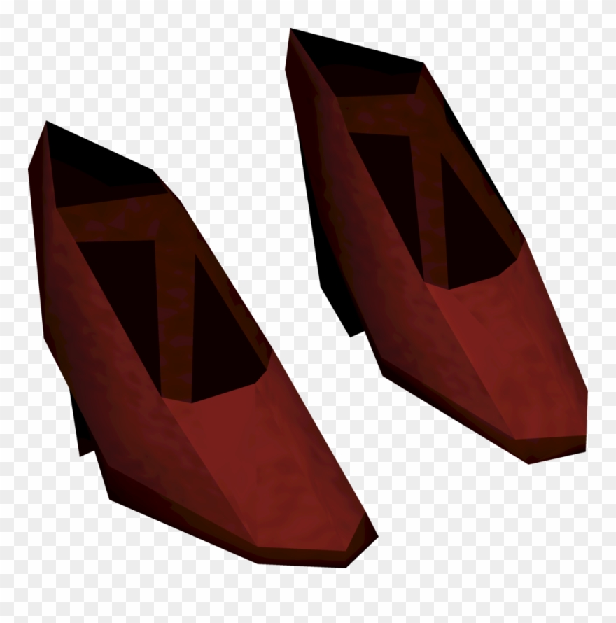 The Red Wushanko Shoes Are Part Of The Wushanko Outfit - Plywood Clipart
