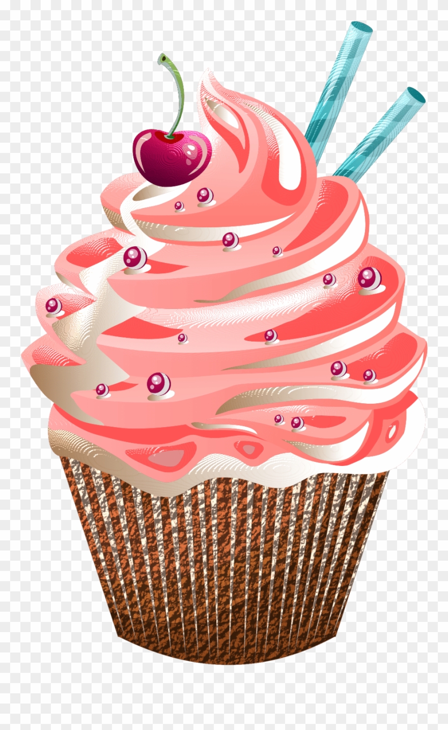 Cupcake Navidad Pinturas Foto Para - Cupcakes 210 X 297 Clipart