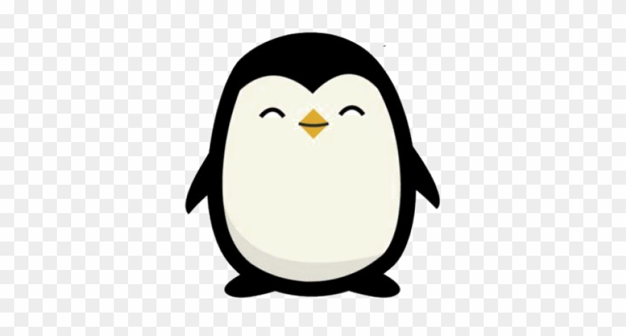 Emperor Penguin Clipart Draw Cartoon - Easy Cute Penguin Drawings - Png Download