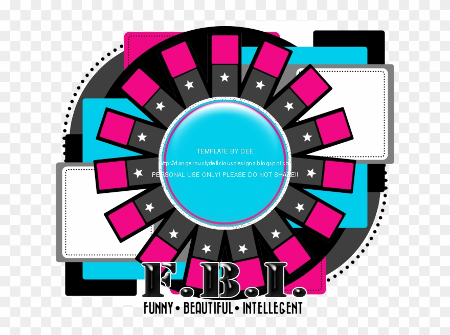 Template 134 Fbi - Circle Clipart