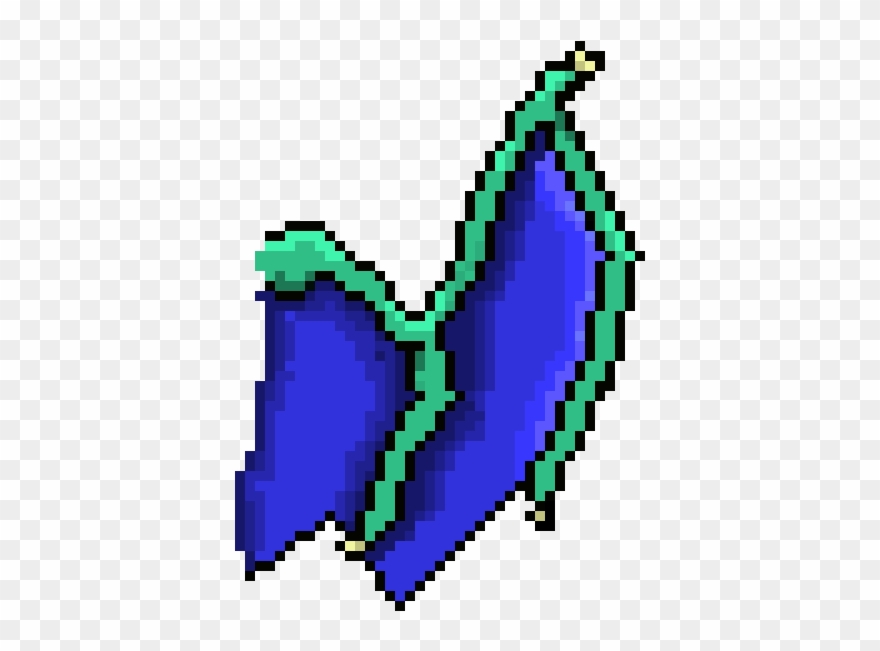 A Dragon's Wing - Pixel Clipart