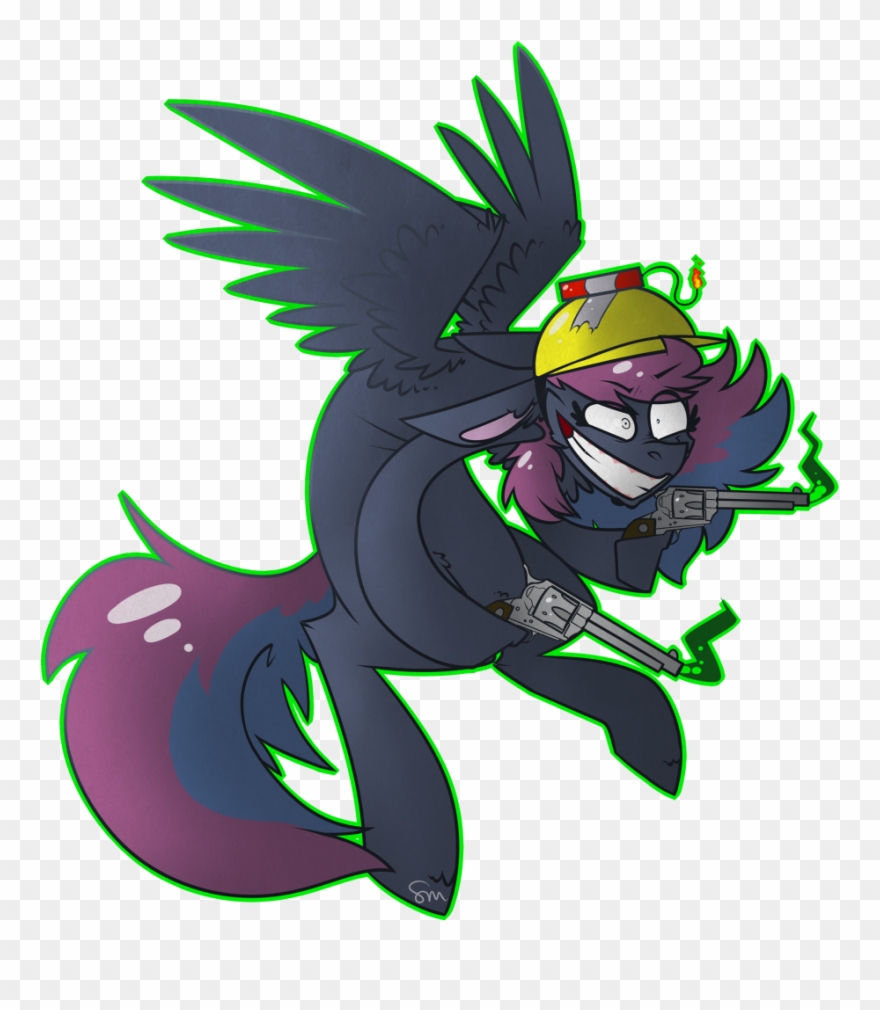 Dr-idiot, Grin, Gun, Helmet, Oc, Oc Only, Oc - Illustration Clipart