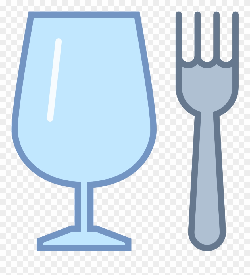 Food Icon - Wine Glass Clipart