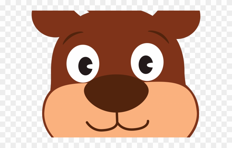Claw Clipart Bear Face - Cute Bear Face Png Transparent Png