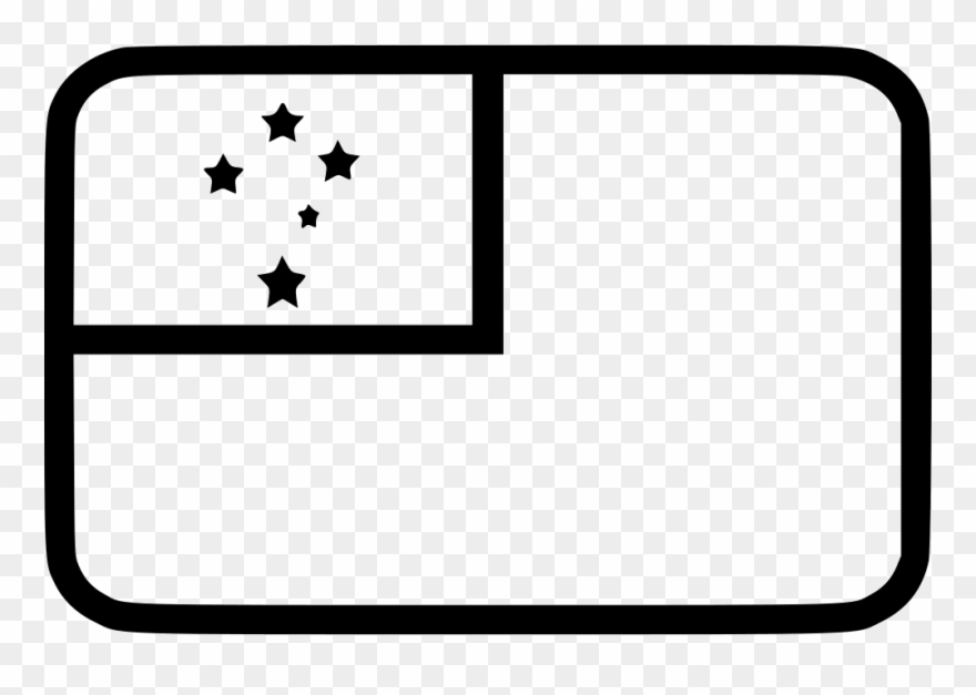 Samoa Flag Comments Clipart