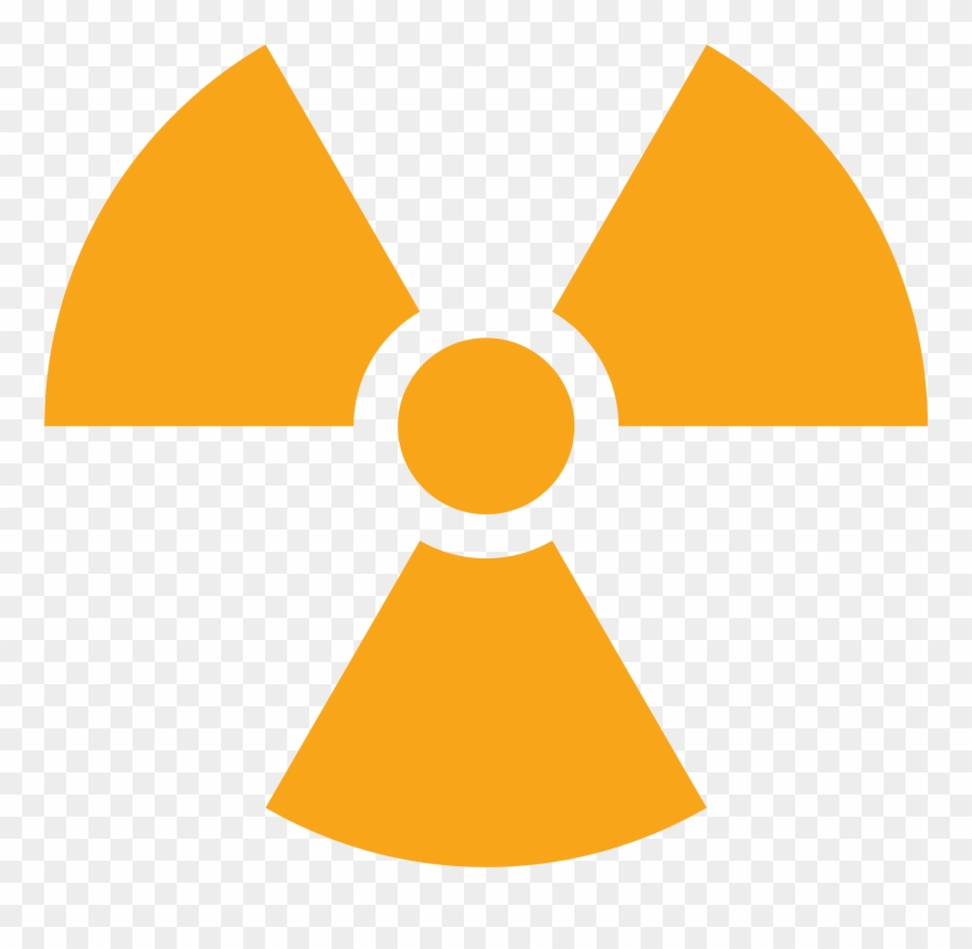 Let Us Keep You Safe From Asbestos - Radiation Sign Black And White Clipart