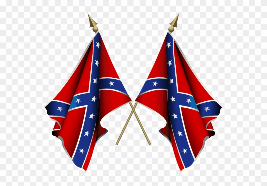 Confederate Battle Flags - Confederate Flag Png Transparent Clipart