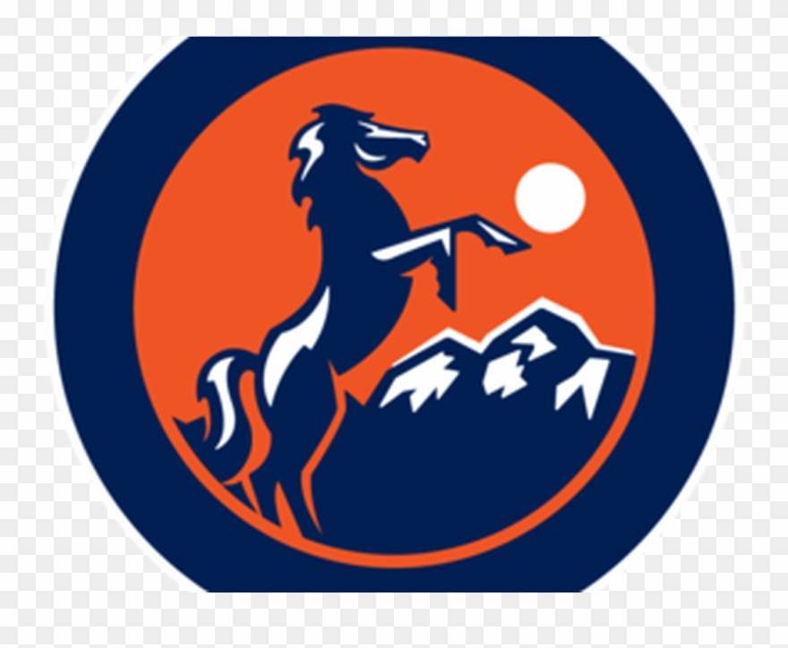 Mustang Clipart Ghs - Denver Broncos - Png Download