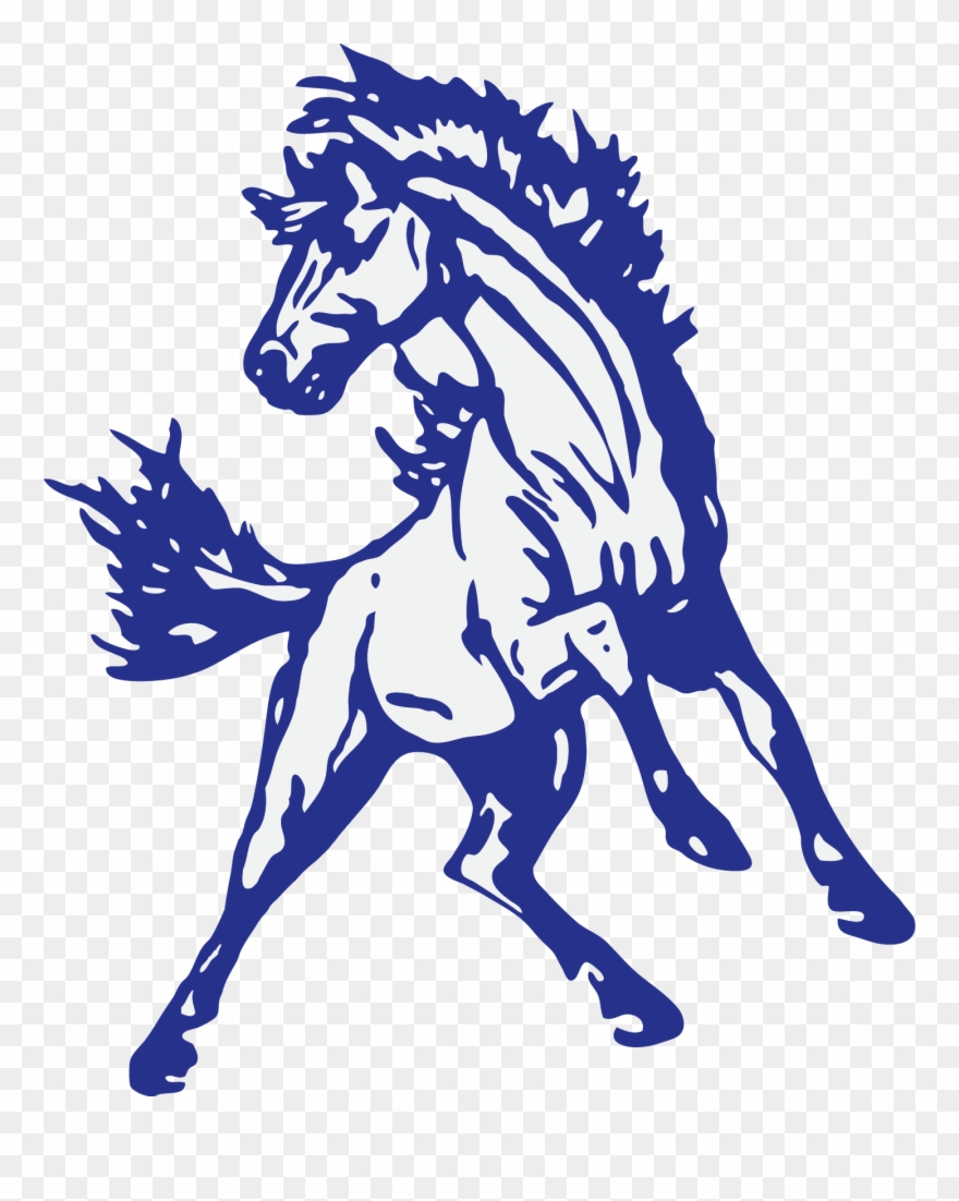 The Ridgeview Mustangs - North High School Phx Az Clipart