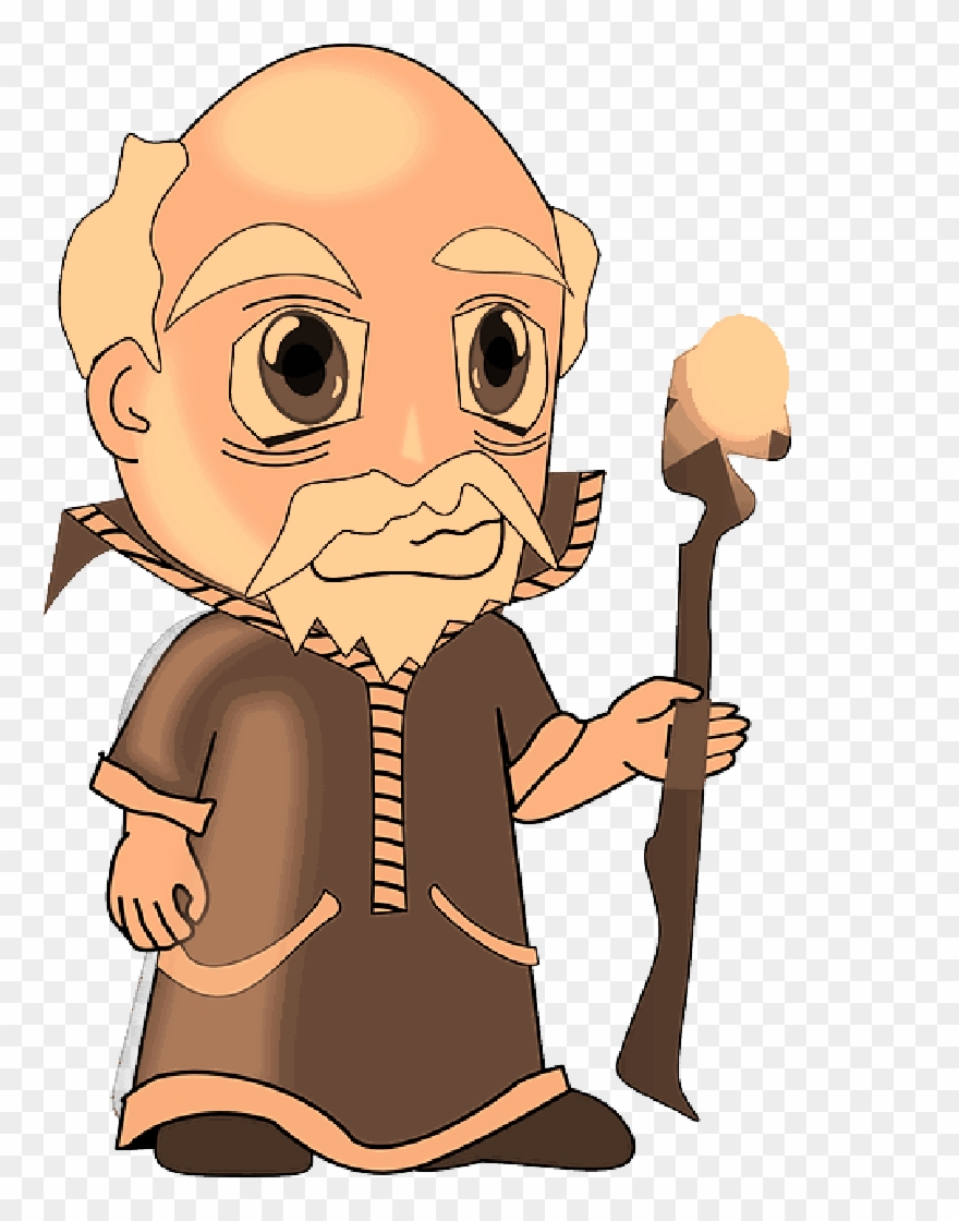 Wise Man Clipart Png , Png Download - Wise Old Man Clipart Transparent Png