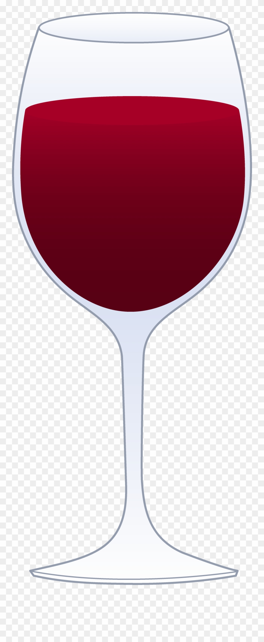 Glass And Wines Clipart Of Wine, Information And Personal - Red Wine Glass Clip Art - Png Download
