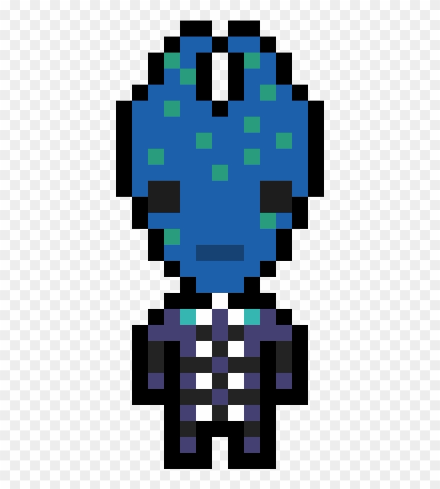 Zolen Naath - Angry Face Pixel Art Clipart