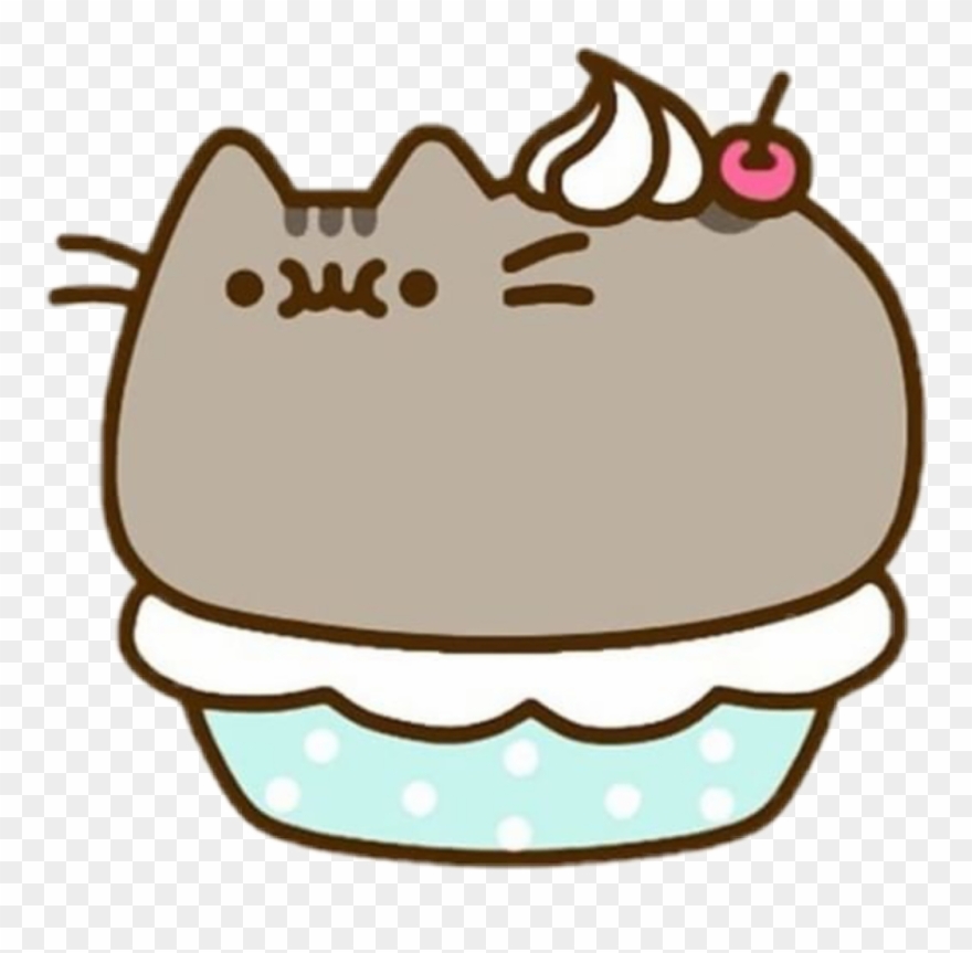 Cute Sticker - Pusheen Food Clipart