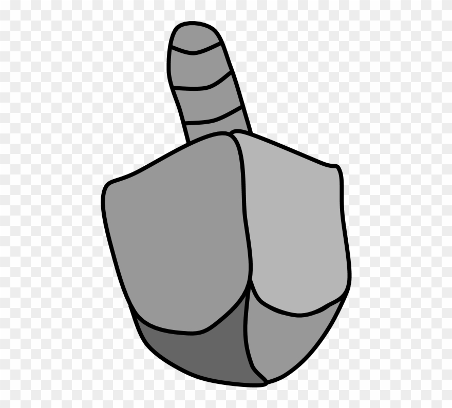 Dreidel, Silver, Toy, Png Dreidel, Black And White Clipart