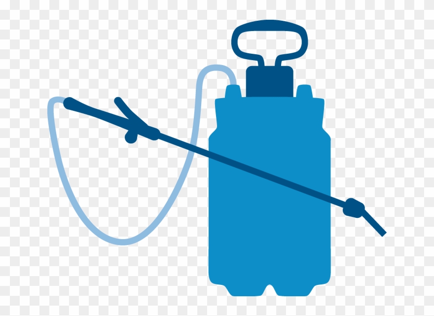 Illustration Of Herbicide Spray Pack Clipart