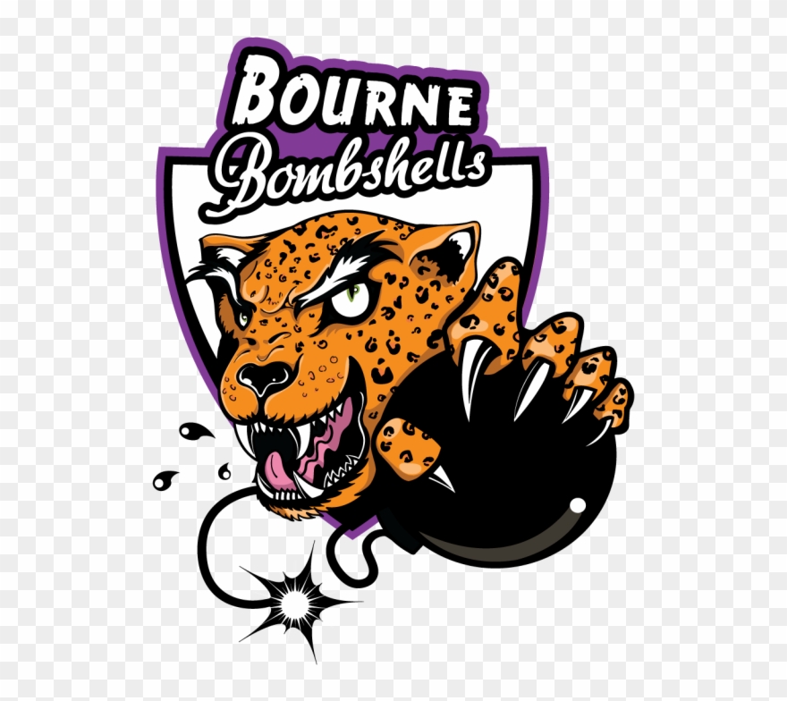 Eastbourne Roller Derby - Cartoon Clipart