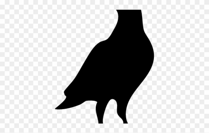 Pigeon Clipart Silhouette - Png Download