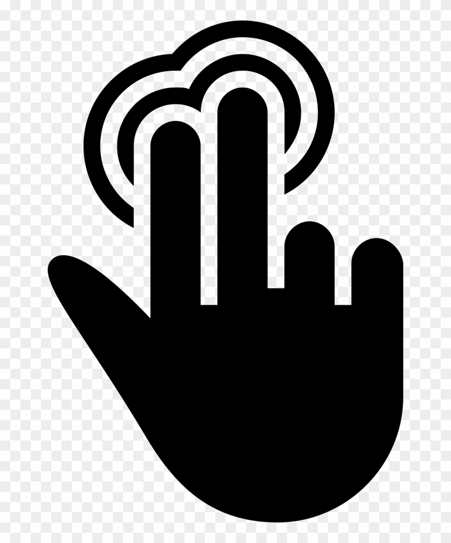 Touching Fingers Comments - Sign Clipart