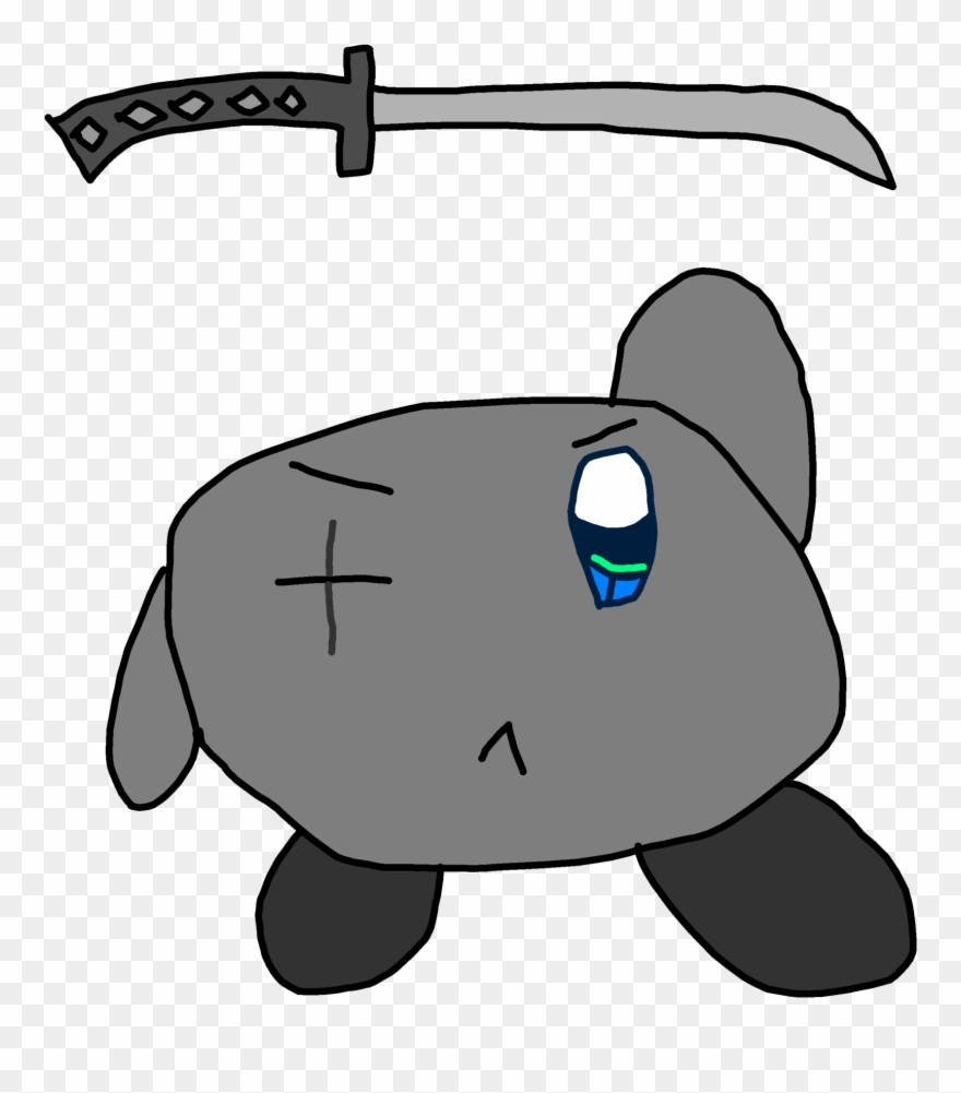 The Blindeye Samurai - Cartoon Clipart