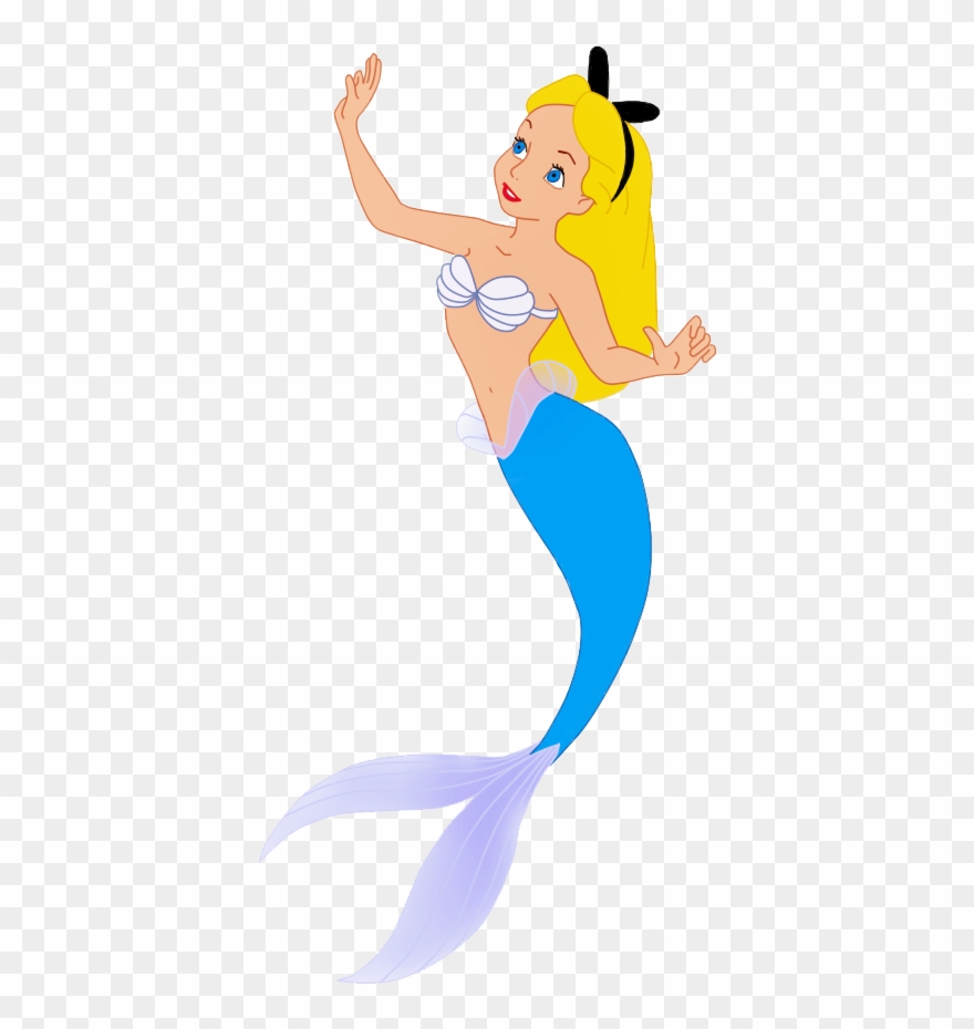 Disney Alice Mermaid Clipart - Alice Mermaid Clipart - Png Download