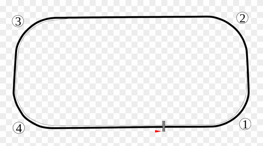 Indianapolis Motor Speedway - 500 Miglia Di Indianapolis Pista Clipart