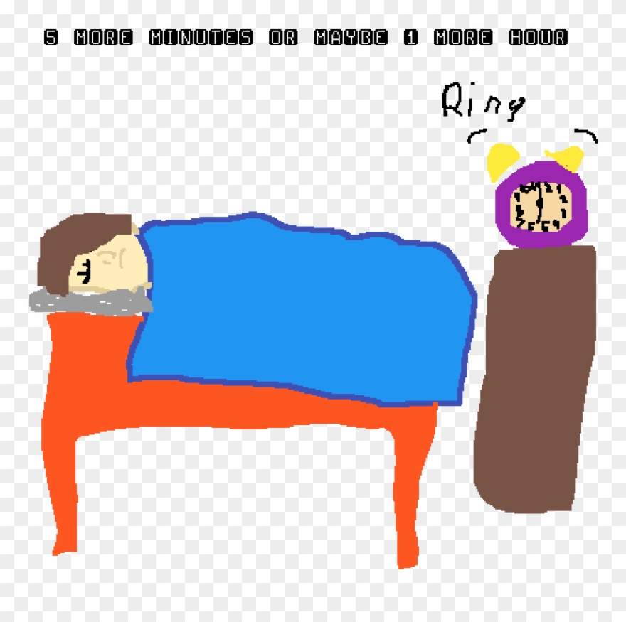 5 More Minutes - Futon Pad Clipart