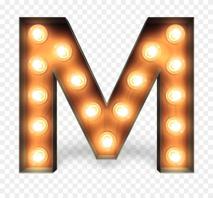 Marquee Letters Png Clipart