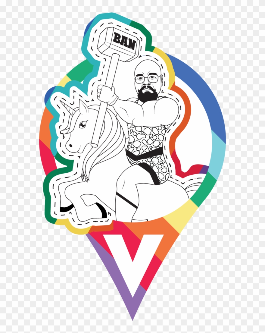 Flat Hammock - Cartoon Clipart