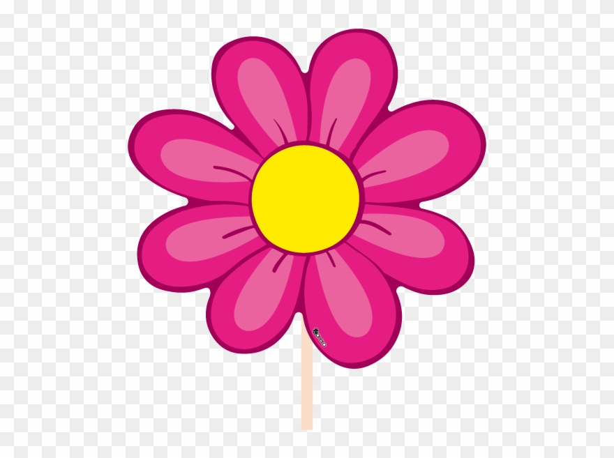 Photocall Gift Party Accesories Flowers Photobooth Clipart