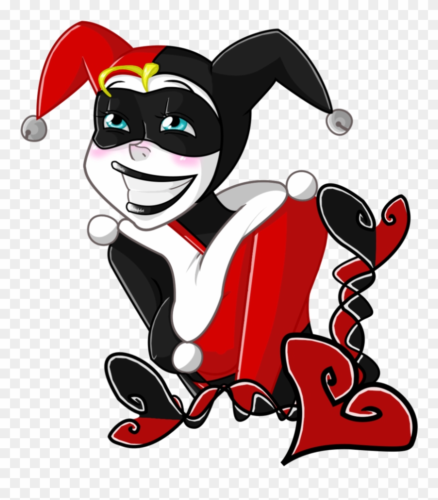 Joker Hearts Clipart