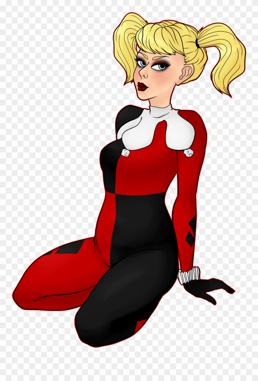 Harley Quinn Is My Queen - Cartoon Clipart