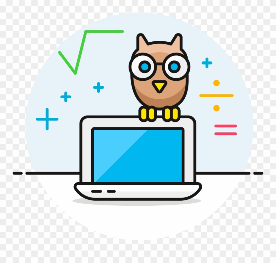 Blended Learning - Cartoon Clipart