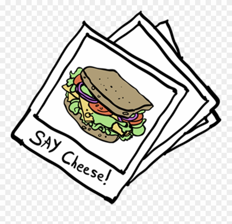 Sandwich Sticker - Png Panda Clipart