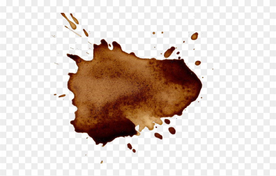 Brown Clipart Stain - Coffee - Png Download