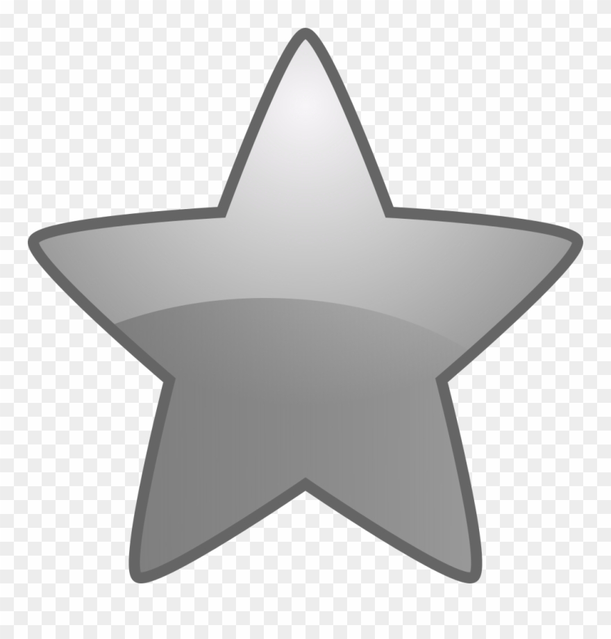 Fairytale Bookmark Silver - Estrela Cinza Png Clipart