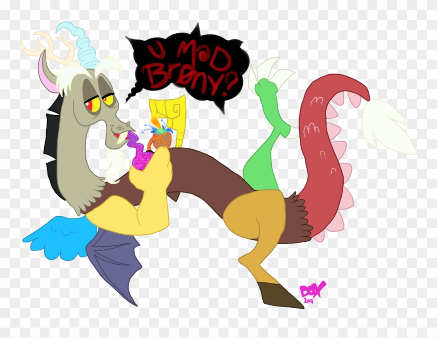 1000 X 729 1 - Discord My Little Pony Clipart