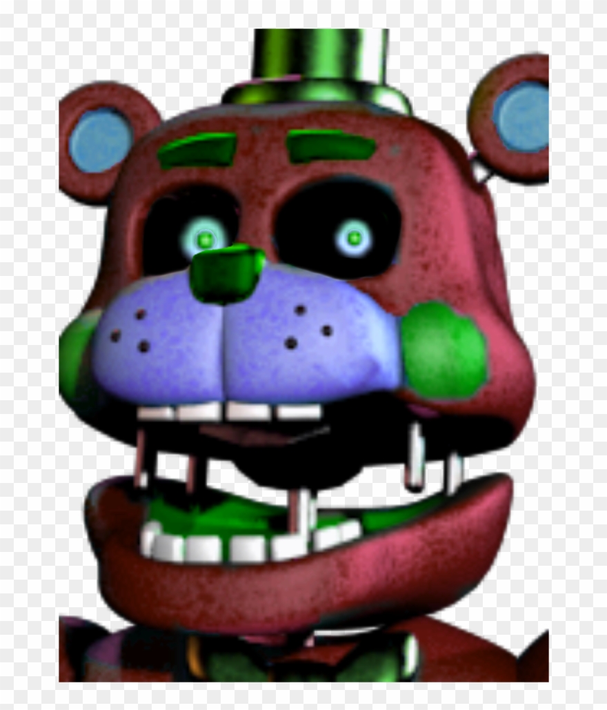 Ucn Sticker - Ultimate Custom Night Rockstar Freddy Clipart